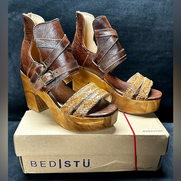 EUC Bed Stu Humes dark brown sz 8 - Picture 2 of 15